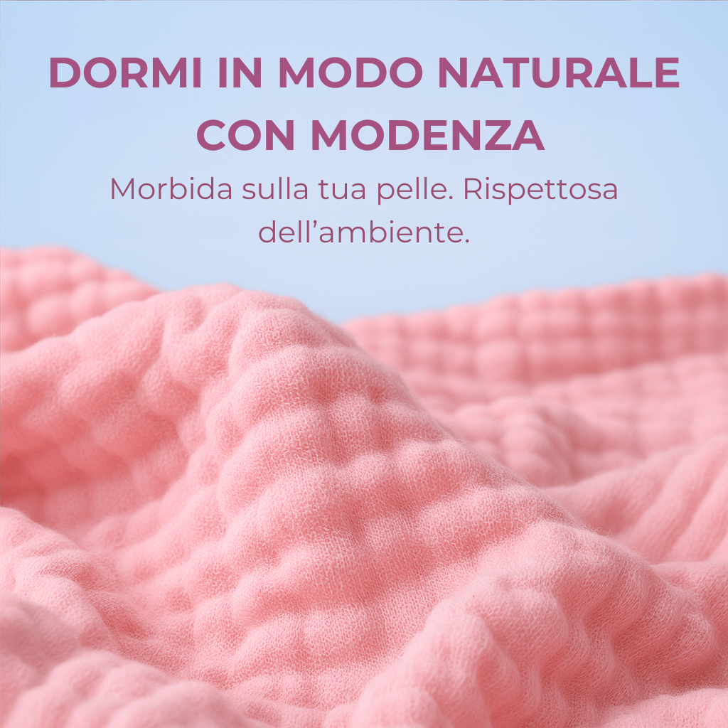 Coperta in Mussola MODENZA™ – Dormi profondamente, svegliati rinnovato