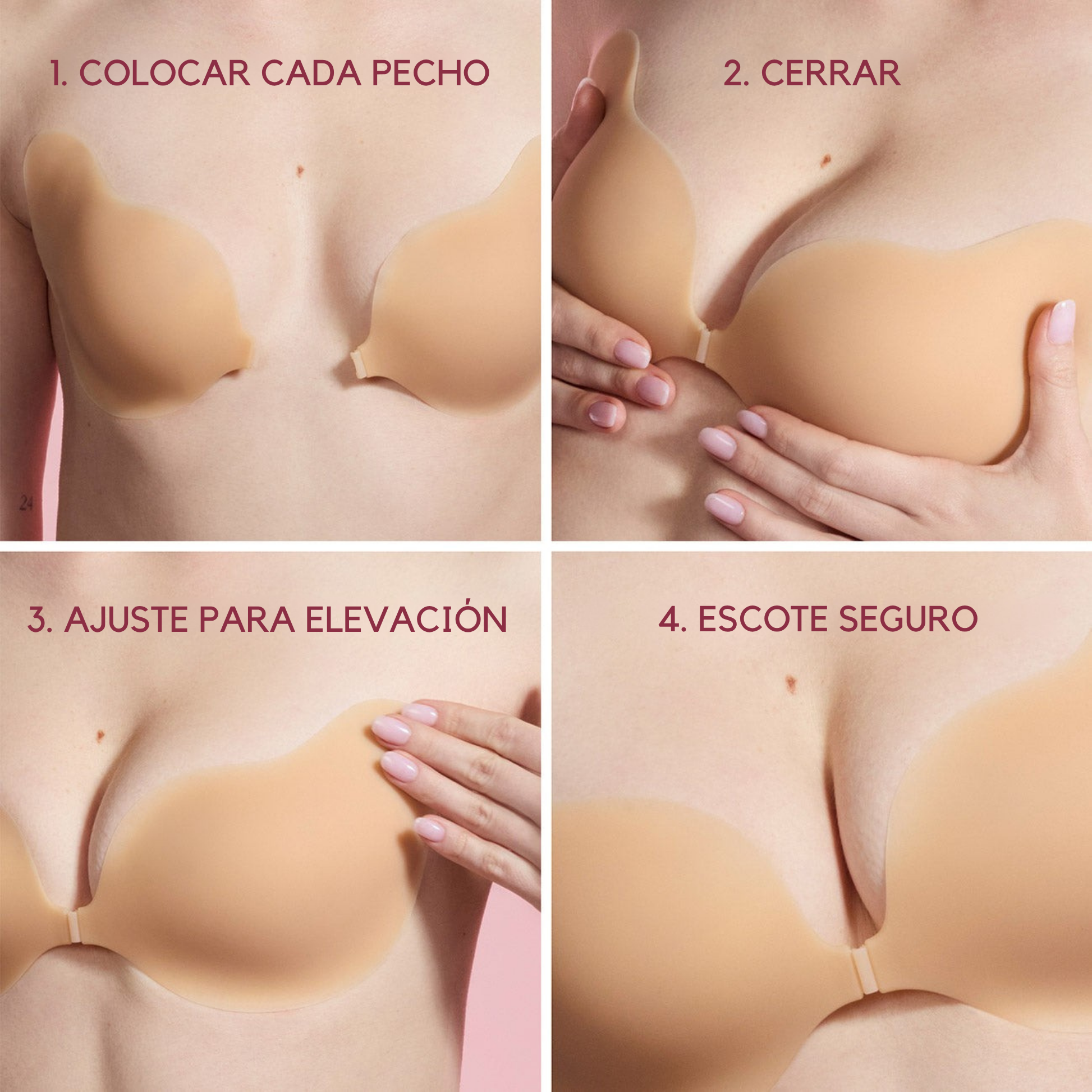 sujetador Invisible Push Up - MODENZA