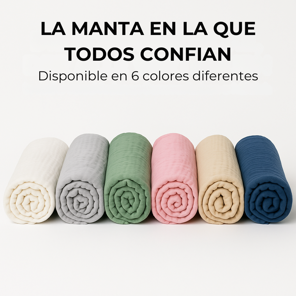 Coperta in mussola MODENZA™ – Dormi sonni tranquilli, svegliati riposato