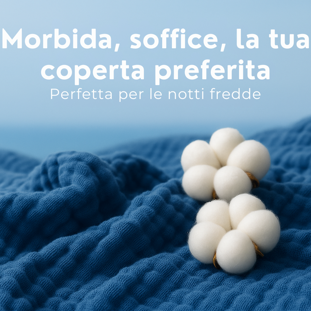 Coperta in Mussola MODENZA™ – Dormi profondamente, svegliati rinnovato