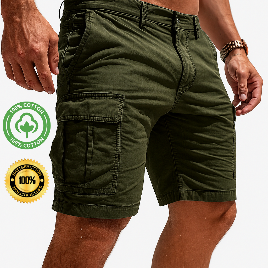 CargoTrail - Pantalones cargo de algodón