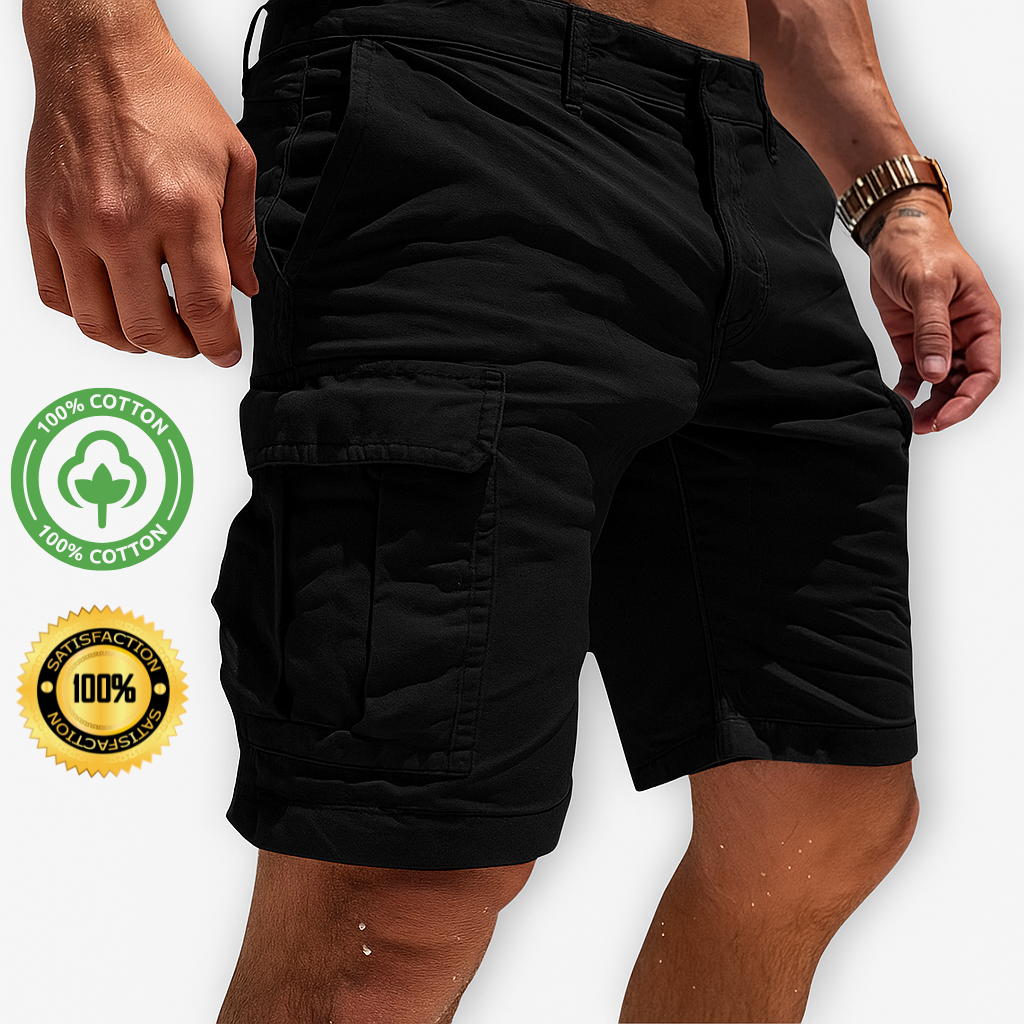 CargoTrail - Pantalones cargo de algodón