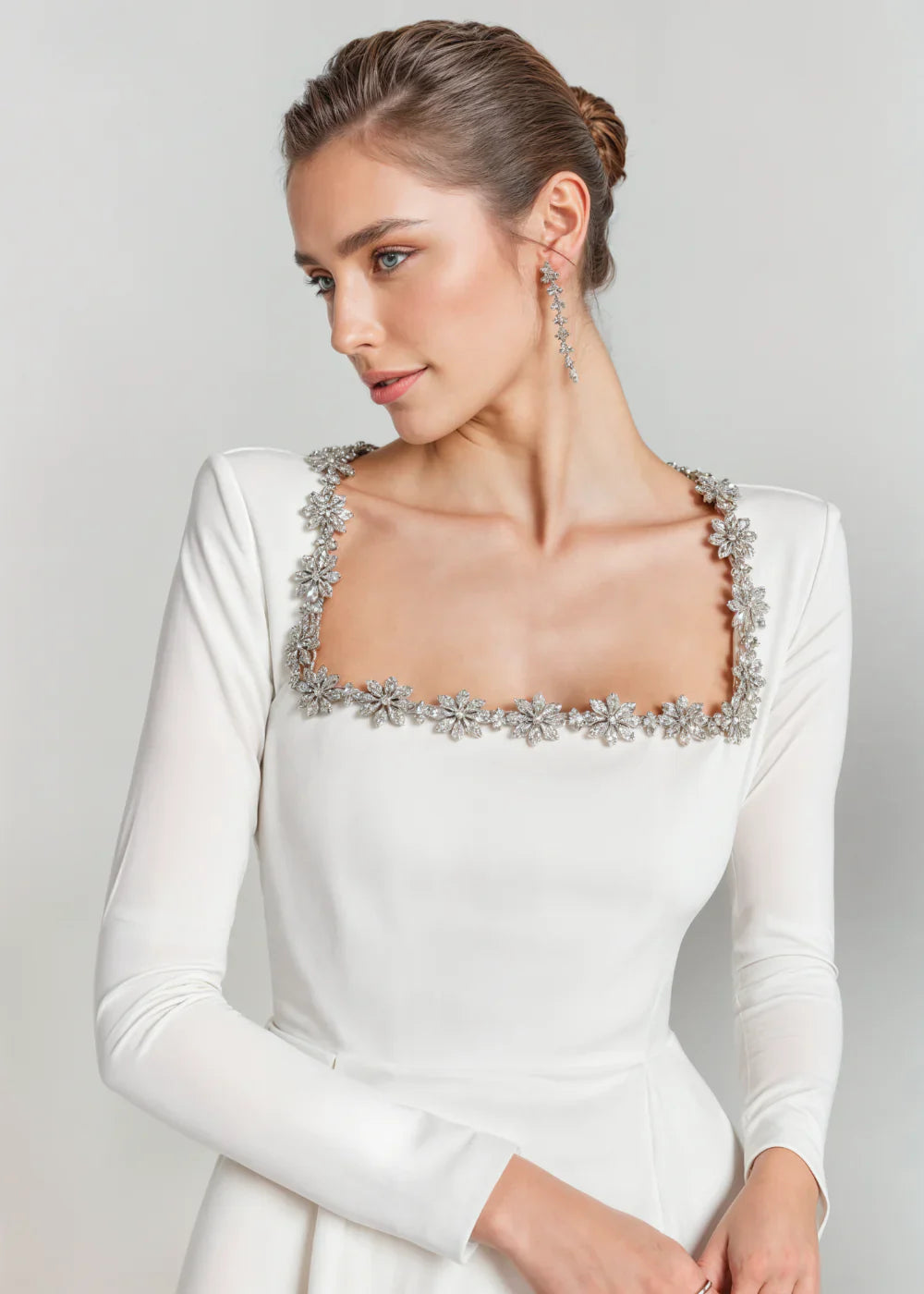 Mini-robe en velours Vera