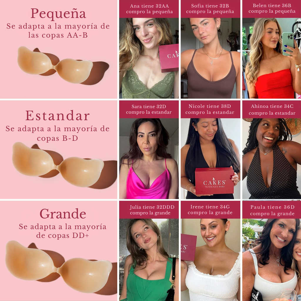 Soutien-gorge push-up invisible - MODENZA