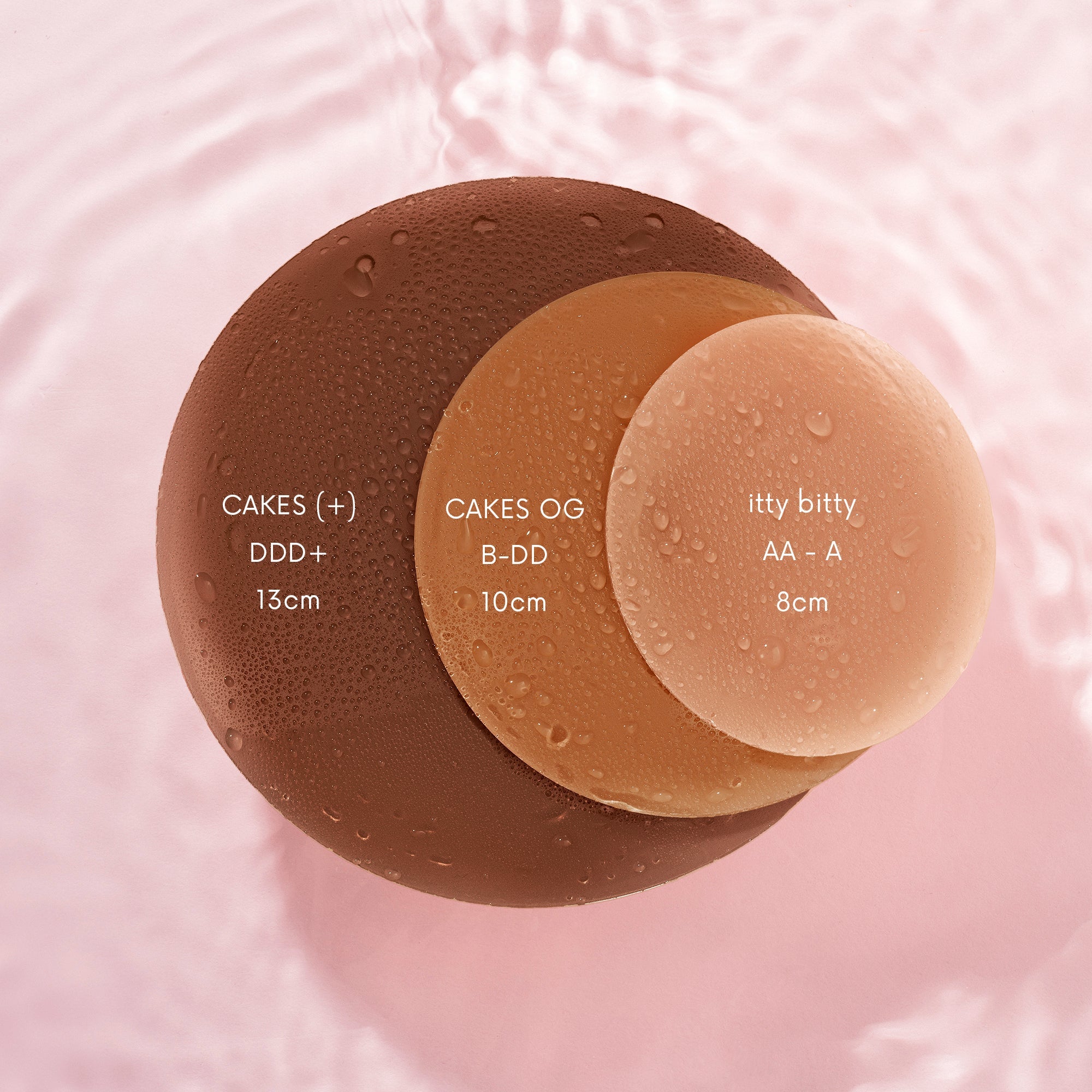 grippy CAKES circles™ SIN ADHESIVO