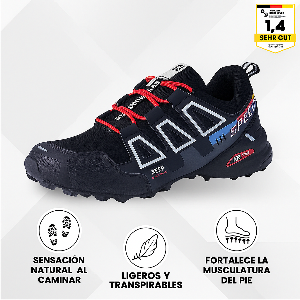 Erazor Trek Comfort - calzado ergonómico que alivia el dolor