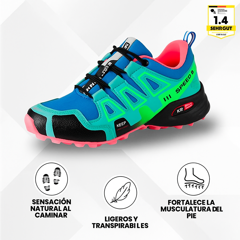 Erazor Trek Comfort - calzado ergonómico que alivia el dolor
