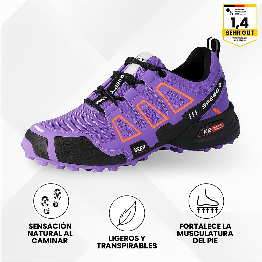 Erazor Trek Comfort - calzado ergonómico que alivia el dolor