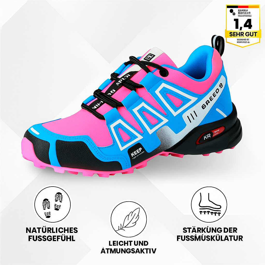 Erazor Trek Comfort - calzado ergonómico que alivia el dolor