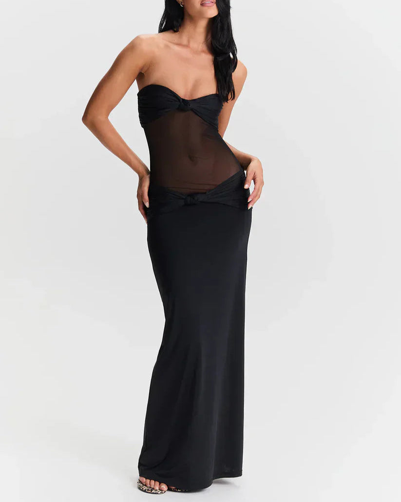 Zola | Detachable Straps Maxi Dress