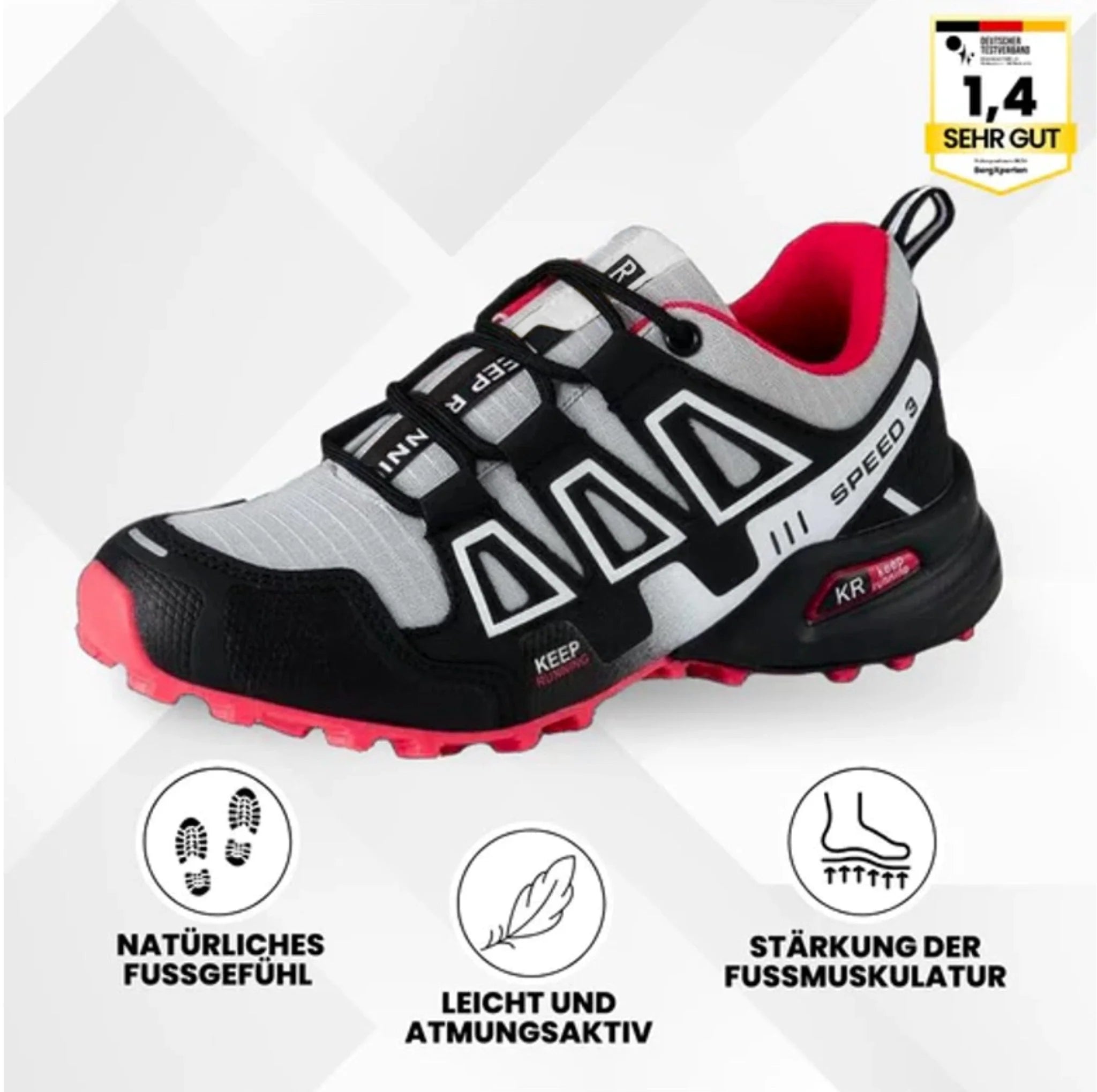 Erazor Trek Comfort - calzado ergonómico que alivia el dolor