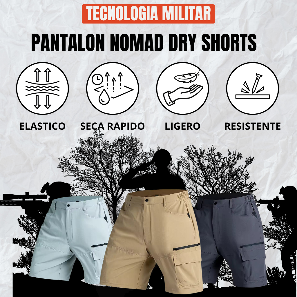 MODENZA™ - Short Nomad Dry - Ne laissez rien vous arrêter