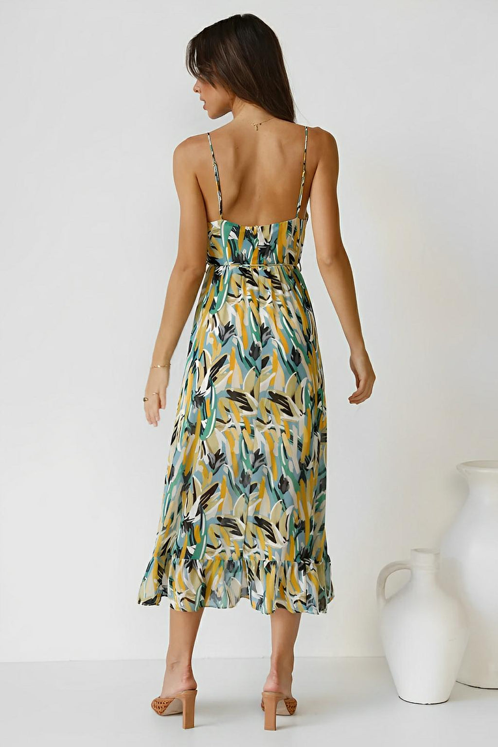 Nerina | Robe longue Painted Breeze