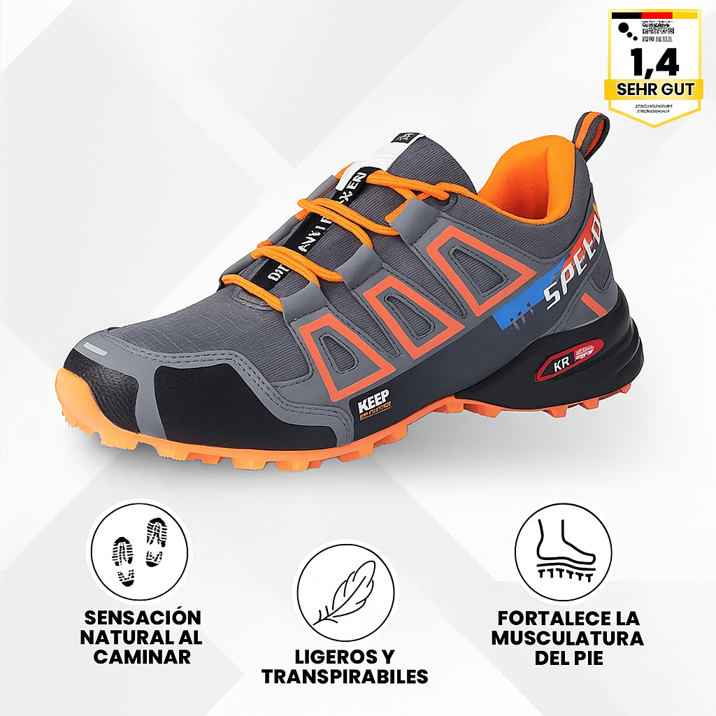 Erazor Trek Comfort - calzado ergonómico que alivia el dolor