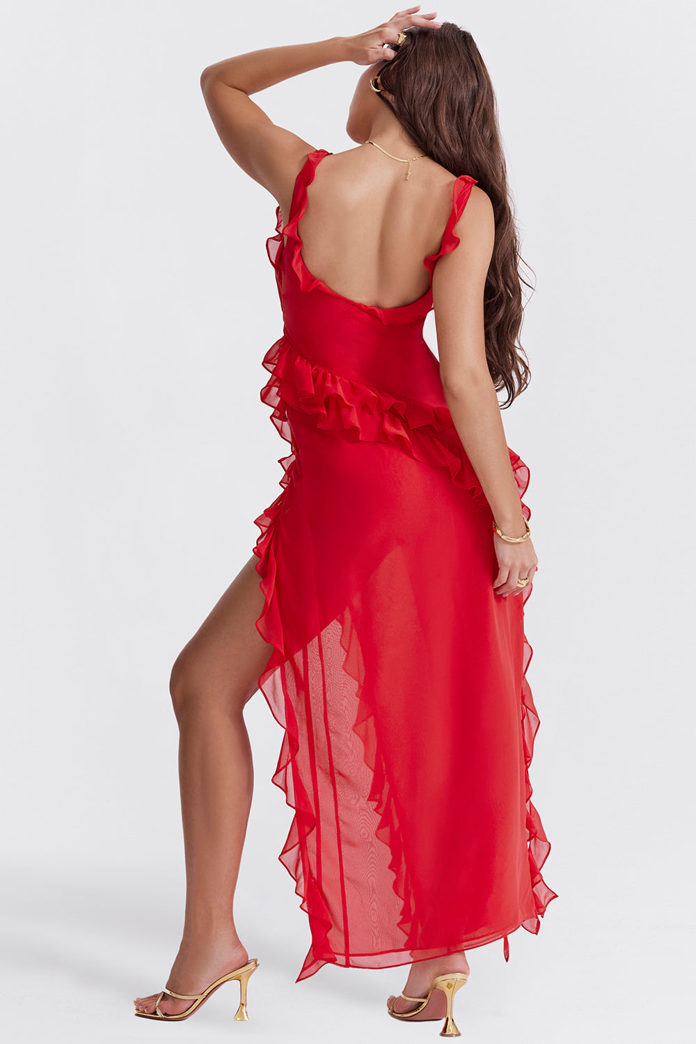 Tabitha | Stylish Ruffle Dress - MODENZA
