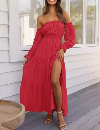 ROBE à épaules dénudées