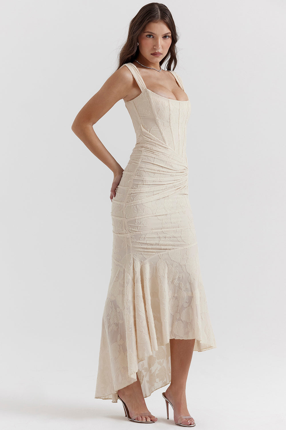 Sienne | Robe élégante à taille haute - MODENZA